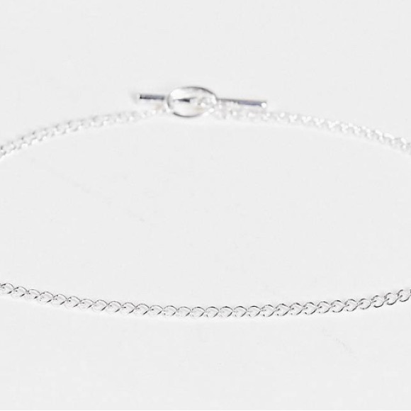 NWT ASOS Sterling Silver Bracelet - Picture 2 of 6
